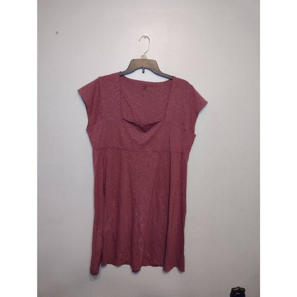 Horny Toad X Large XL Red Cap Sleeve Mini Dress Red - Picture 1 of 4